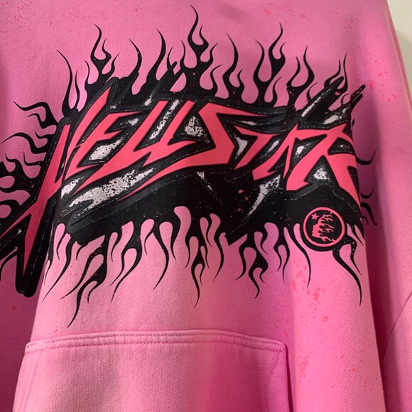Hellstar Brainwashed Pink Hoodie - Picture 3 of 9